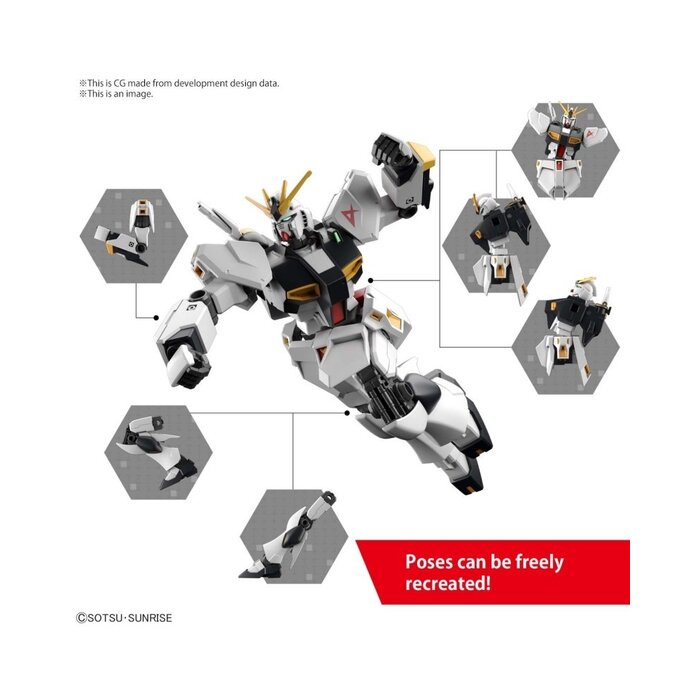 Bandai Gundam Entry Grade V Gundam 1/144 Model Kit