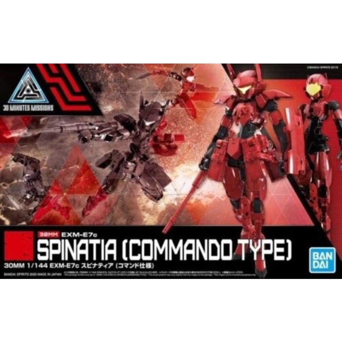 Bandai Gundam 30MM 1/144 EXM-E7c Spinatia (Commando Type) Model Kit 43