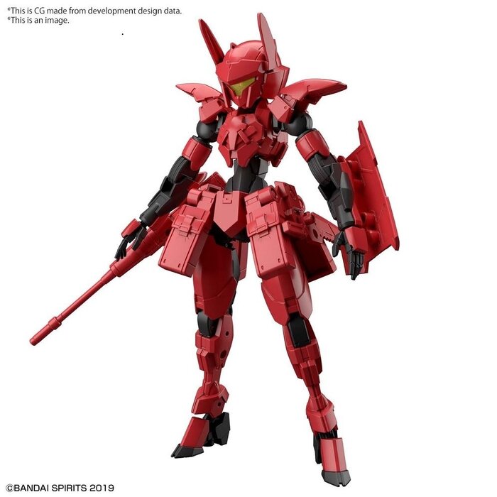 Bandai Gundam 30MM 1/144 EXM-E7c Spinatia (Commando Type) Model Kit 43