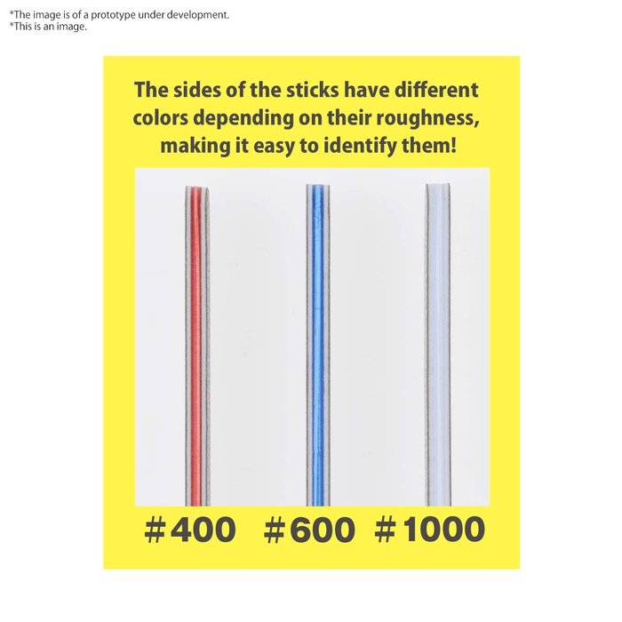 Bandai Gundam Acc Sanding Stick Mini Set Lime ponqeuse Model Kit 9 Pieces