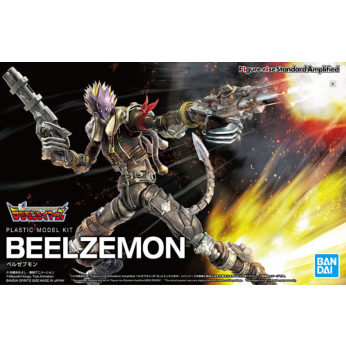 Bandai Digimon Figur Rise Standard Amplified  Beelzemon Model Kit