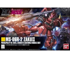Bandai Gundam MSV MS-06-R Zaku II 1/144 Model Kit 166