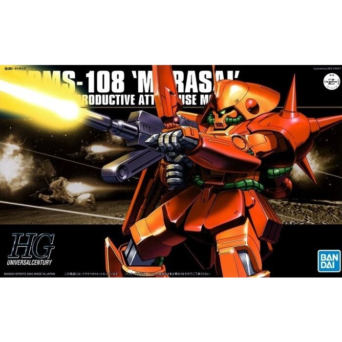 Bandai Gundam HGUC RMS -108 Marasi 1/144 Model Kit 052