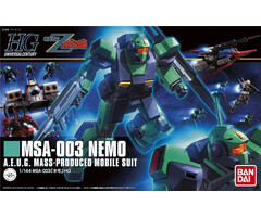 Bandai Gundam HGUC 1/144 MSA-003 Nemo Model Kit 150