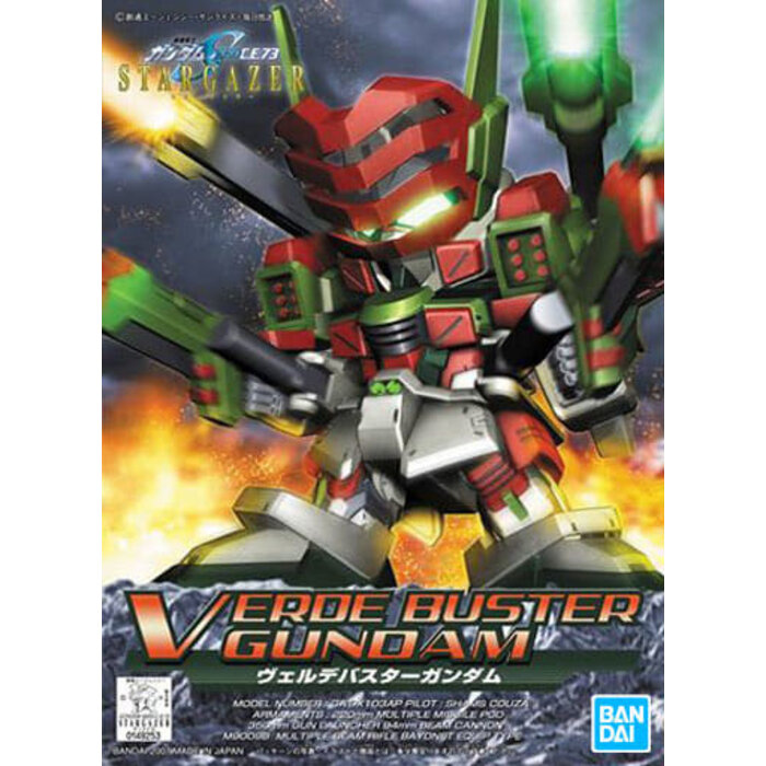 Bandai Gundam SD 1/144 BB Senshi Verde Buster Gundam Model Kit 294