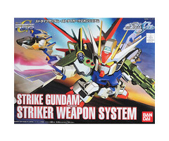 Bandai Gundam SD 1/144 Gundam Strike Gundam Striker Weapon System Model Kit 259