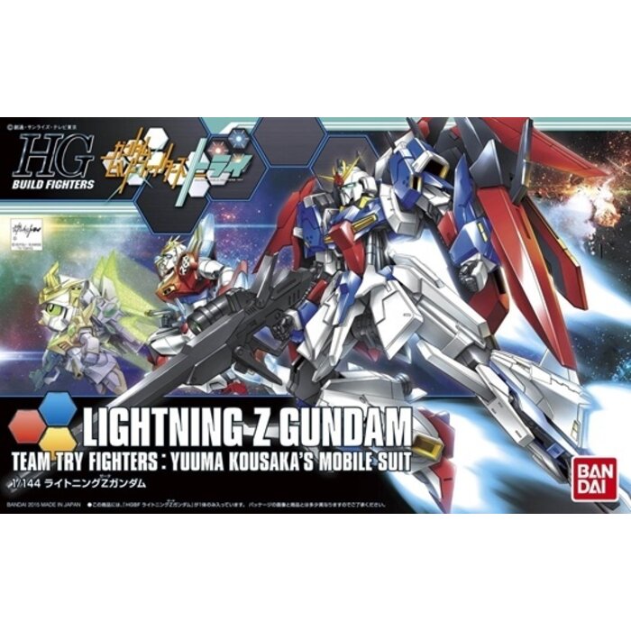 Bandai Gundam HGBF 1/144 Lightning Z Gundam Yuuma Kousaka's Model Kit 040