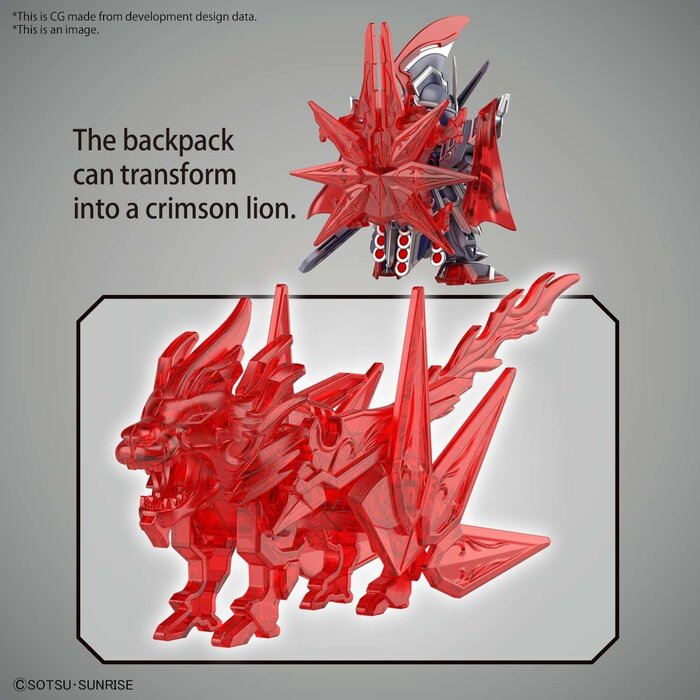 Bandai Gundam SDW Heroes Caesar Legend Gundam Model Kit