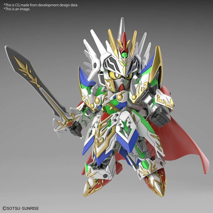 Bandai Gundam SDW Heroes Knight Strike Gundam Model Kit 21