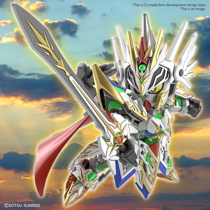 Bandai Gundam SDW Heroes Knight Strike Gundam Model Kit 21