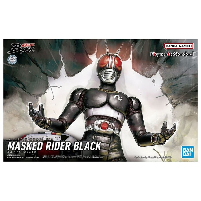 Bandai Kamen Rider Masked Rider Black Figure-Rise-Standard Model Kit