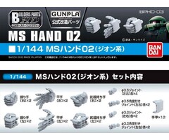 Bandai Gundam Builder Parts HD 1/144 Hands 02 Zeon