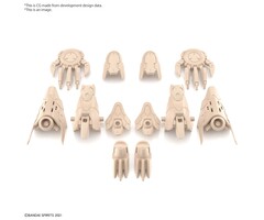 Bandai Gundam 30MS Option Parts Set 5 ( Heavy Armour ) Model Kit