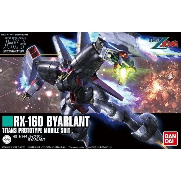 Bandai Gundam HGUC RX-160 Byarlant 1/144 Model Kit
