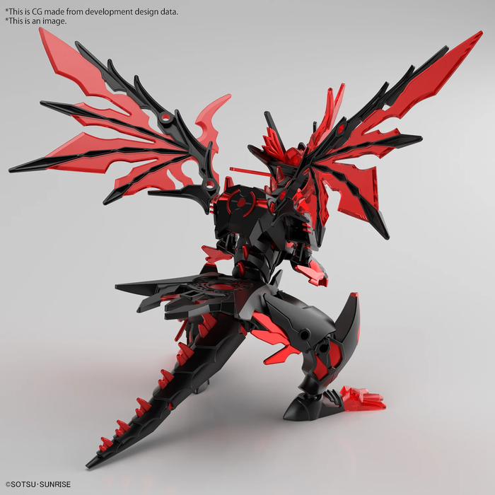 Bandai Gundam SDW Heroes Shining Grasper Dragon Model Kit