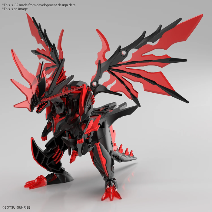 Bandai Gundam SDW Heroes Shining Grasper Dragon Model Kit