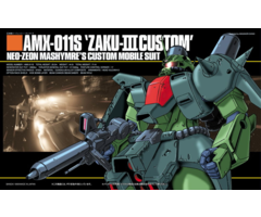 Bandai Gundam HGUC AMX-011S Zaku III Custom Model Kit 003