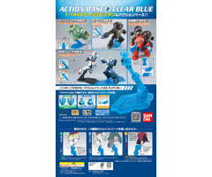 Bandai Gundam Action Base 2 Clear Blue Model Kit