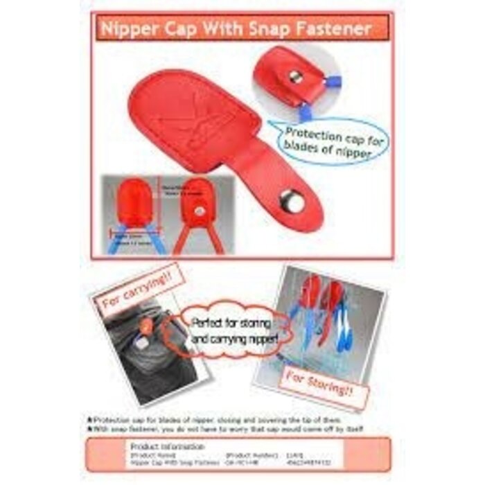 Godhand Godhand Nipper Cap With Snap Fastener GH-NC1-HR