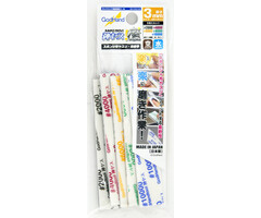 Godhand Godhand Polishing Sanding Stick 3mm-Assortment of 5 GH-KS3-KB