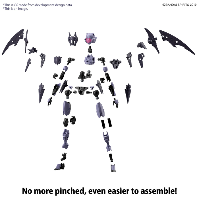 Bandai Gundam 30MM EXM-E7r Spinatia Reaper Type Model Kit 49