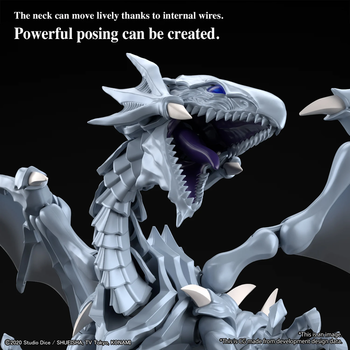 Bandai Blue Eyes White Dragon Figure-Rise Model Kit Yu-Gi-Oh