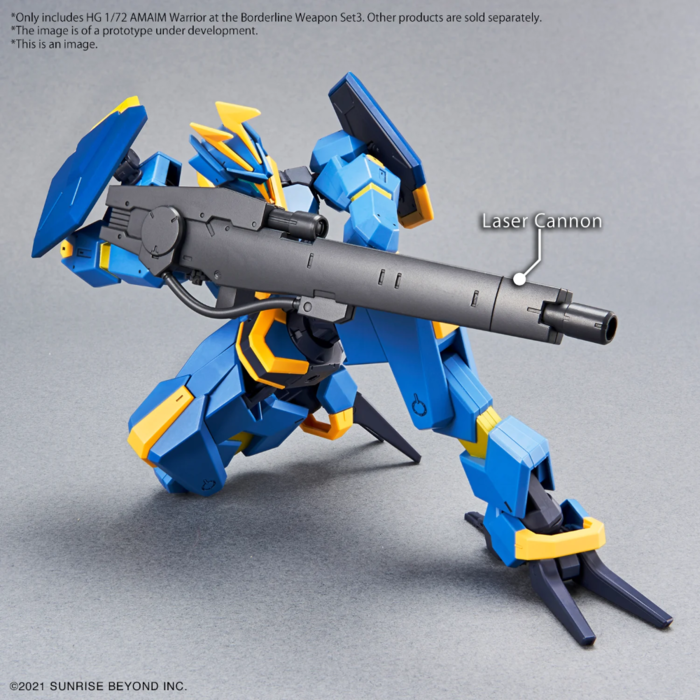 Bandai Aimam Warrior AT The Borderline Weapon Set 3 1/72 HG Model Kit