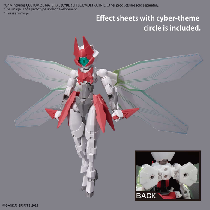 Bandai Gundam 30mm Customize Material (Cyber Effect / Multi-Joint) Model Kit