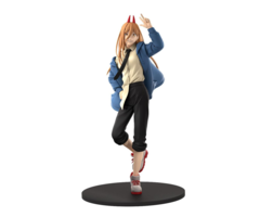 Max Factory Chainsaw Man Power Plamax 20cm Figure Model Kit