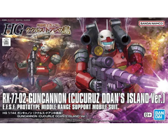 Bandai Gundam RX-77-02 Guncannon (Cucuruz Doan's Island VER.) hg 1/144 Model Kit