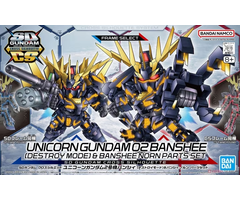 Bandai Gundam CS Cross Silhouette Unicorn 02 Banshee & Norn Parts Model Kit19