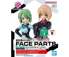Bandai Gundam 30MS Option Face Parts Expression Set 5 (Color B) Model Kit