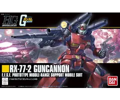 Bandai Gundam HGUC 1/144 RX-77-2 Guncannon Model Kit 190