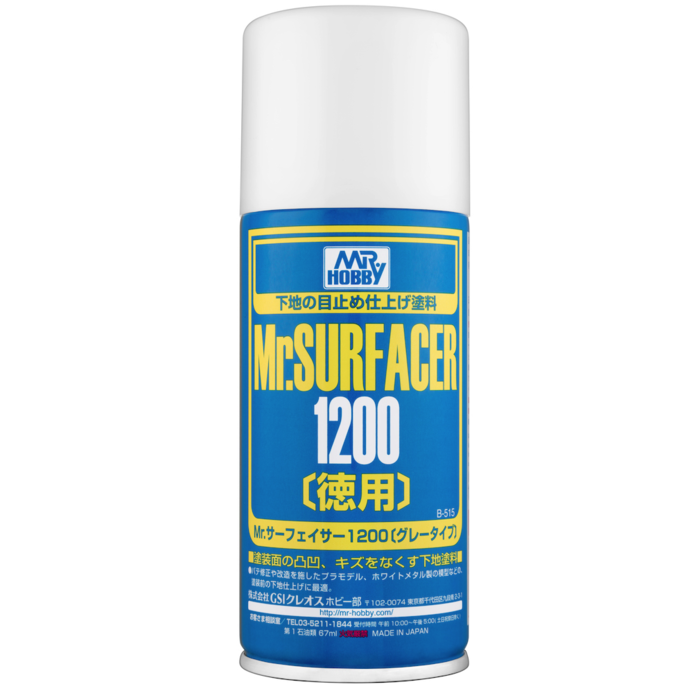 Mr.Hobby Mr. Hobby Surfacer 1200 Spray 170ml B-515