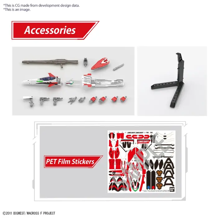 Bandai Macross HG 1/100 YF-29 Durandal Valkyrie Alto Saotome Model Kit