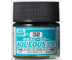 Mr.Hobby Mr. Hobby Aqueous Hobby Colors 10ml Field Gray H-032