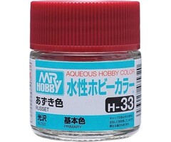 Mr.Hobby Mr. Hobby Aqueous Hobby Colors 10ml Russet H-033