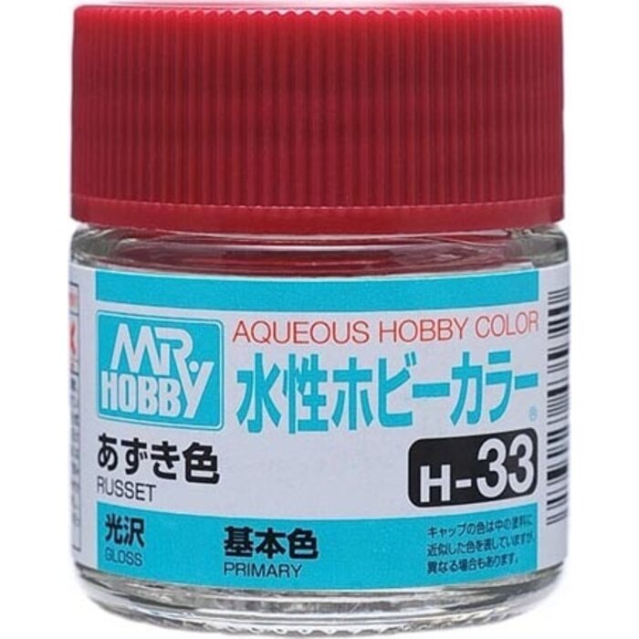 Mr.Hobby Mr. Hobby Aqueous Hobby Colors 10ml Russet H-033
