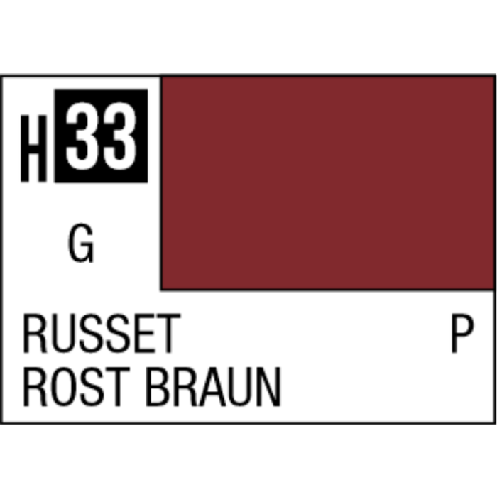 Mr.Hobby Mr. Hobby Aqueous Hobby Colors 10ml Russet H-033