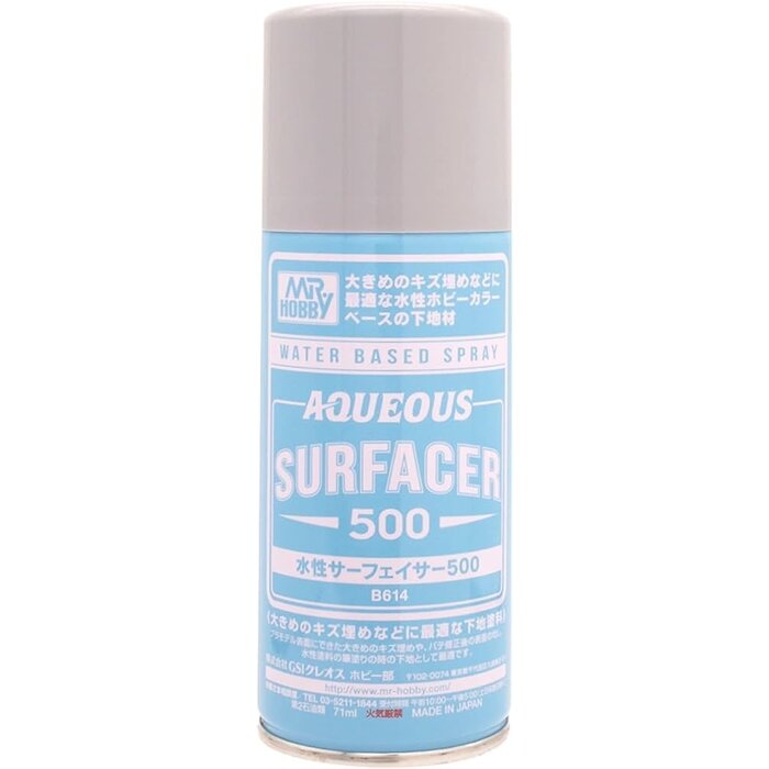 Mr.Hobby Mr. Hobby Aqueous Surfacer 500 Spray 71ml B-614