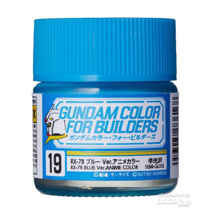 Mr.Hobby Mr. Hobby Gundam Color FB 10ml RX-78 Blue Ver UG-19