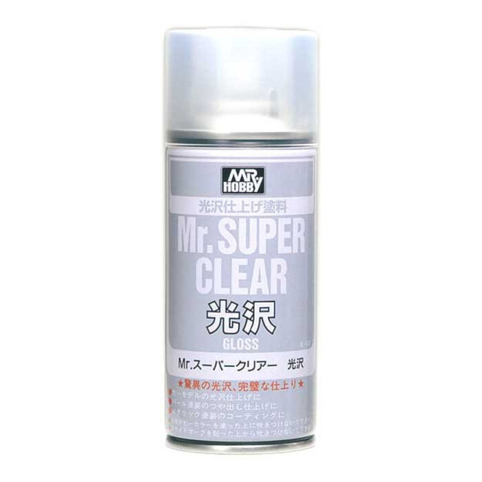 Mr.Hobby Mr. Hobby Super Clear Gloss Spray 170ml B-513