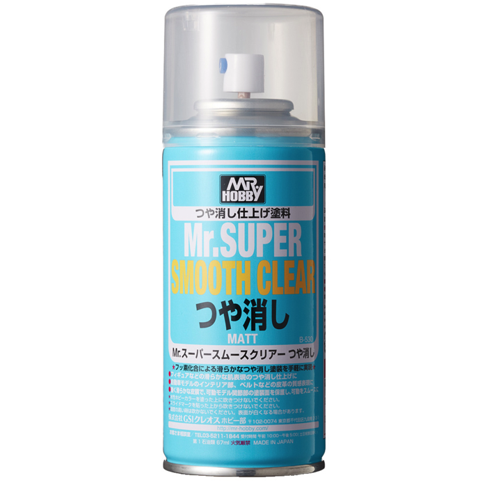 Mr.Hobby Mr. Hobby Super Smooth Clear Spray 170ml B-530