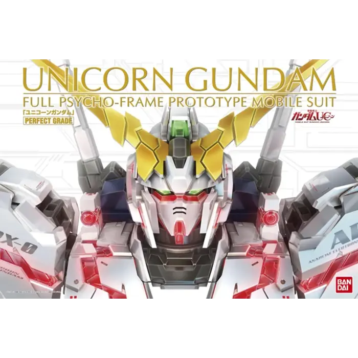 Bandai Gundam PG Full Psycho-Frame Prototype Unicorn Gundam 1/60 Model Kit