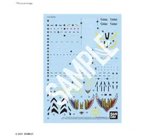Bandai Gundam Macross HG 1/100 YF-29 Durandal Valkyrie Full Set Water Decal