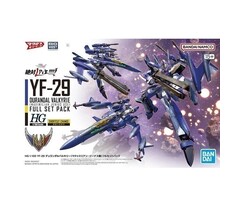 Bandai Macross HG 1/144 YF-29 Durandal Valkyrie Full Set Model Kit