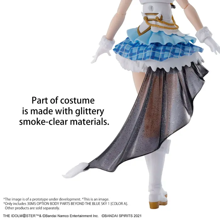 Bandai The IdolMaster 30MS Option Body Parts Beyond The Blue Sky 1 Color A Model Kit