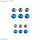 Gundam 30mm Customize Material (3D Lens Stickers 2) Model Kit 06
