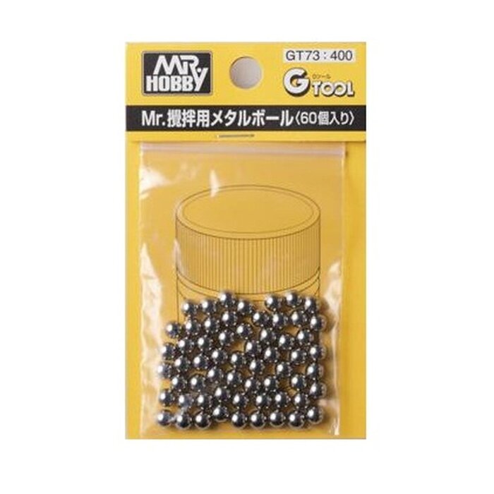Mr.Hobby MR. Hobby MR. Paint Mixing Metal Balls (60pcs) GT73: 450