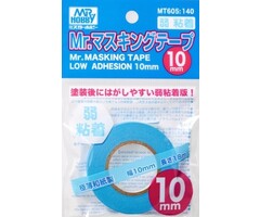 Mr.Hobby MR. Hobby Mr. Masking Tape Low Adhesion 10mm MT605: 140